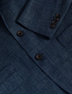 Tailored Fit Wool Rich Suit Jacket