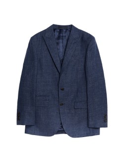 Tailored Fit Wool Rich Suit Jacket