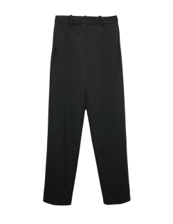 Straight Leg Trousers with Stretch