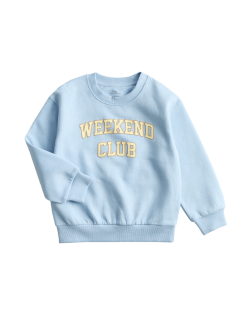 Mikina s víkendovým klubem a vysokým podílem bavlny (2–8 let)