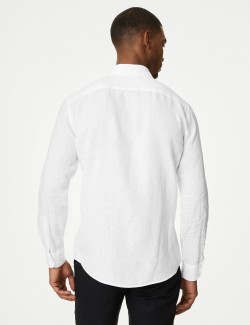 Pure Linen Slim Fit Shirt