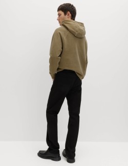 Barvená mikina s kapucí, z čisté bavlny