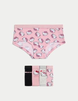 5pk Cotton Rich Hello Kitty™ Shorts (5-16 Yrs)