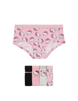 5pk Cotton Rich Hello Kitty™ Shorts (5-16 Yrs)