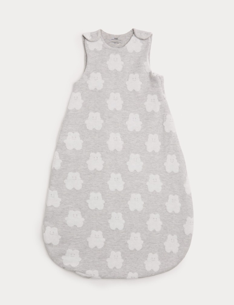 Vzorovaný spací pytel ze směsi bavlny, 2,5 tog (0–36 měsíců)