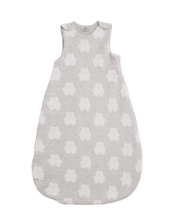 Vzorovaný spací pytel ze směsi bavlny, 2,5 tog (0–36 měsíců)