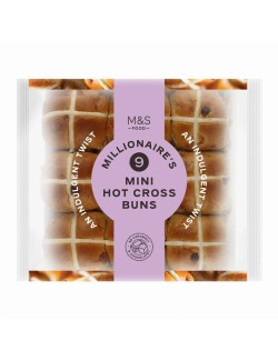 9 mini mazanců s máslovým karamelem, hořkou čokoládou a bílou čokoládou s karamelizovaným cukrem