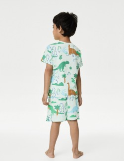 Pyžamo z čisté bavlny s motivem dinosaura (1–8 let)