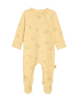 Pure Cotton Winnie the Pooh™ Sleepsuit (7lbs-3 Yrs)