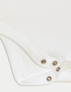 5pk Pure Cotton Motif Bodysuits (0-3 Yrs)