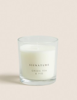 Balená svíčka s vůní zeleného čaje a fíků