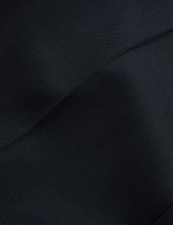 Tailored Fit Pure Wool Twill Suit Trousers