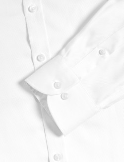 Tailored Fit Luxury Cotton Textured Shirt