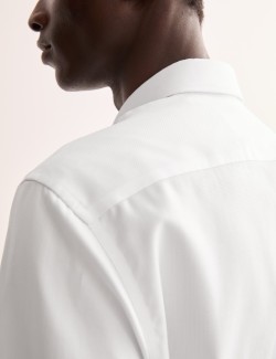 Tailored Fit Luxury Cotton Textured Shirt