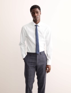 Tailored Fit Luxury Cotton Textured Shirt
