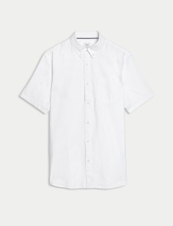 Easy Iron Pure Cotton Oxford Shirt