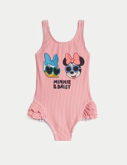 Pruhované plavky s motivem Minnie Mouse™ (2–8 let)