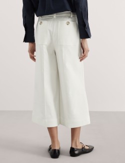 Cotton Rich Wide Leg Culottes