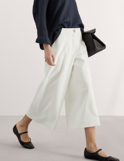 Cotton Rich Wide Leg Culottes