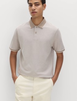 The Ultimate Tipped Pique Polo Shirt