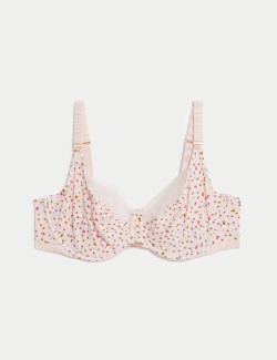 Rose Print Wired Full Cup Bra