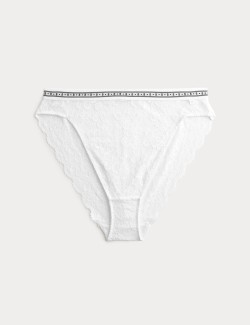 Kalhotky s vysokými nohavicemi Cleo s krajkou