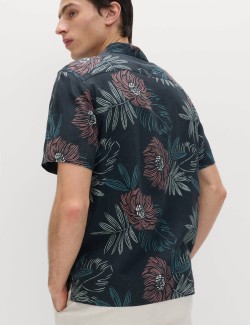Linen Rich Hawaiian Shirt