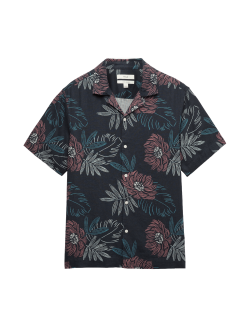 Linen Rich Hawaiian Shirt
