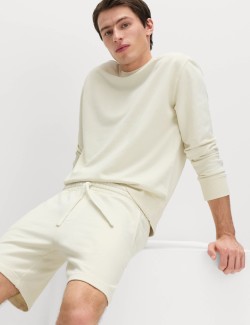 Pure Cotton Elasticated Waist Shorts