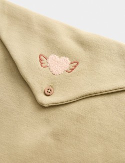 Cotton Rich Bodysuit with Envelope (0-12 Mths)