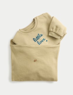 Cotton Rich Bodysuit with Envelope (0-12 Mths)