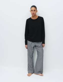 Pure Cotton Printed Long Sleeve Pyjama Set