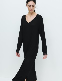 Lace Trim Nightdress