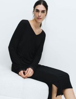 Lace Trim Nightdress