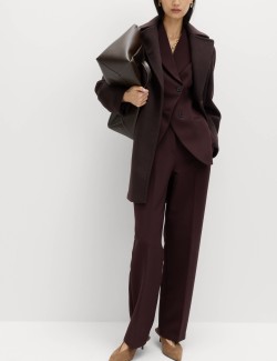 Tailored Straight Leg Trousers