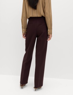 Tailored Straight Leg Trousers
