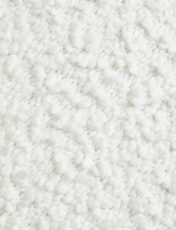 Polštář z textilie buklé, z čisté bavlny