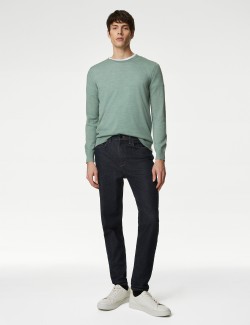 Pure Extra Fine Merino Wool Crew Neck Jumper