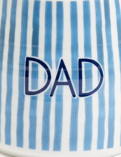 Striped Dad Slogan Mug