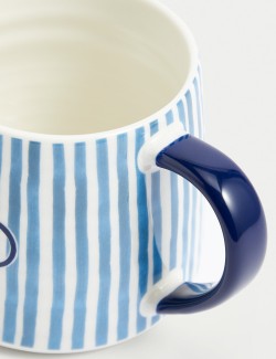 Striped Dad Slogan Mug