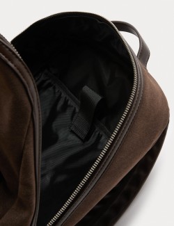 Batoh z umělého semiše