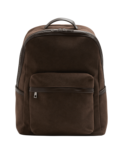 Batoh z umělého semiše