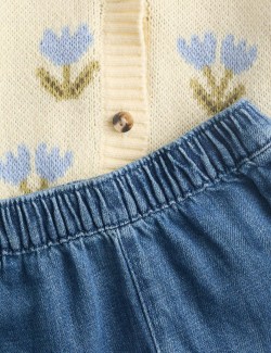 3 Piece Cotton Rich Outfit (0-6 Yrs)