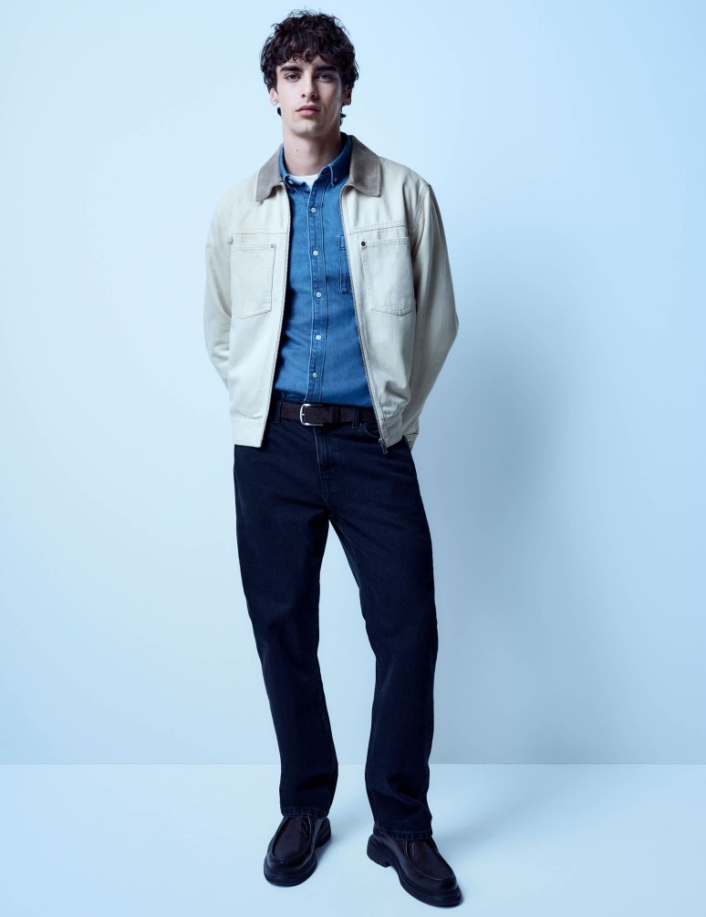 Volné džíny rovného střihu Authentic