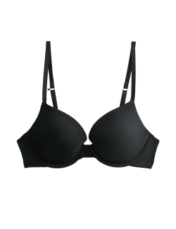 Dekoltová push-up podprsenka s kosticemi a technologií Flexifit™ (vel. A–E)