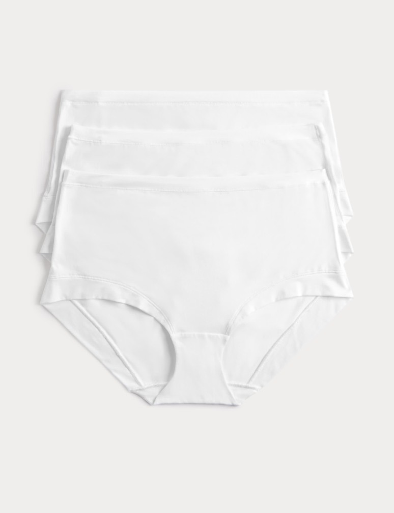 3pk Flexifit™ High Rise Shorts