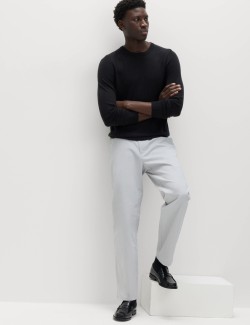 Svetr Cashmilon s výstřihem ke krku