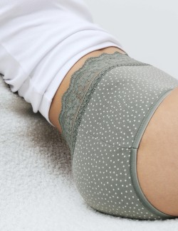 5pk Cotton Rich Printed High Rise Shorts