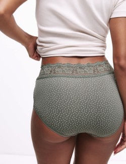 5pk Cotton Rich Printed High Rise Shorts