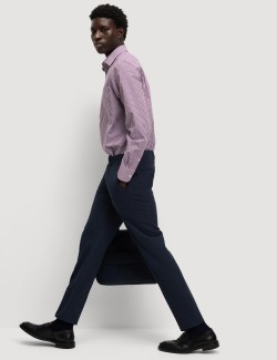 Kostkované košile normálního střihu pro snadné žehlení, 2 ks